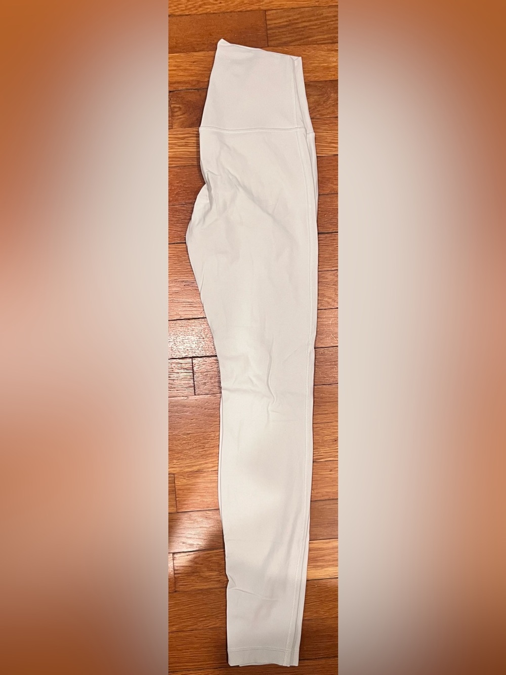 High Waisted Double Lined Cream Lululemon leggings